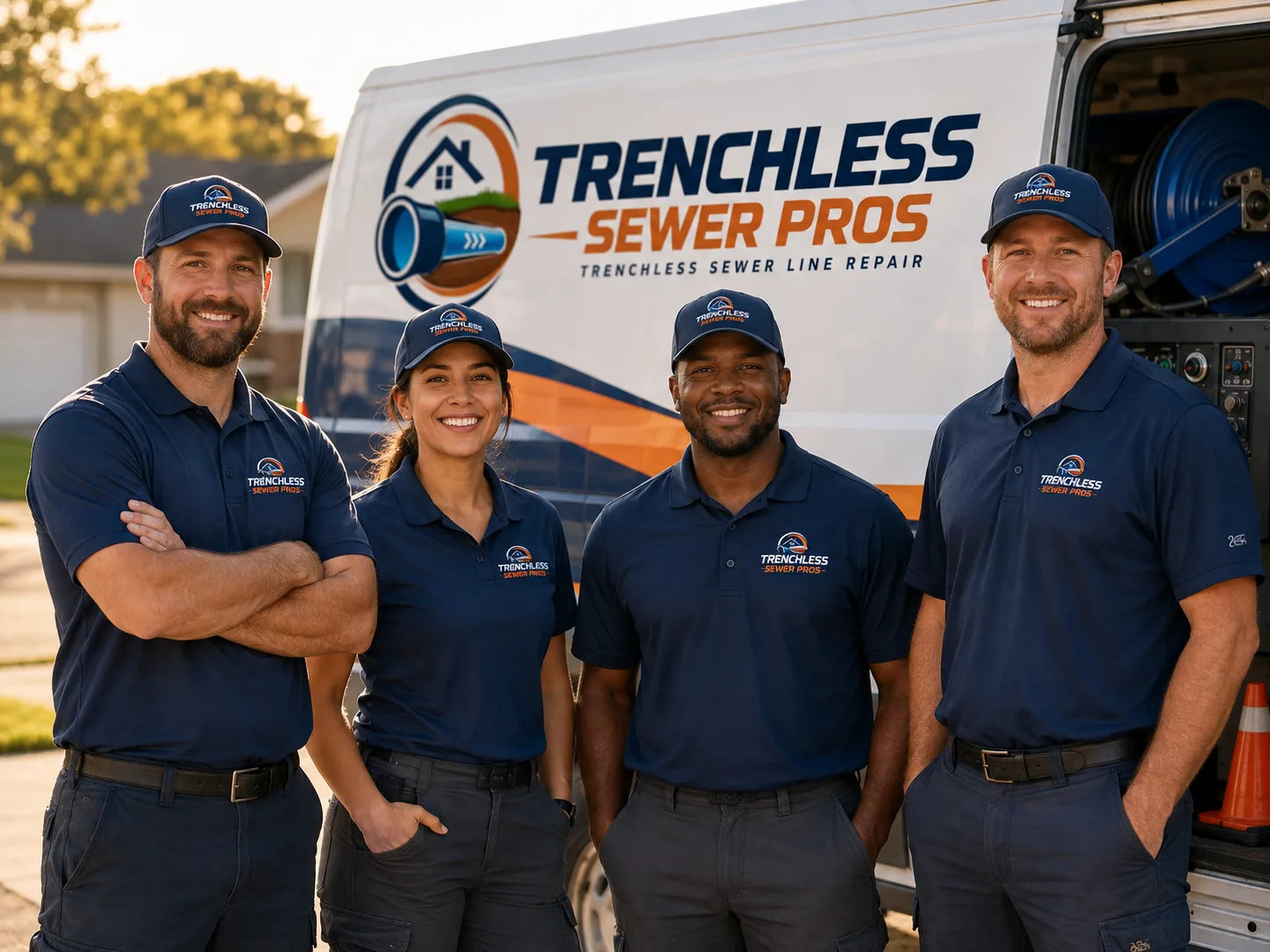Trenchless Sewer Repair company in Walkertown, NC